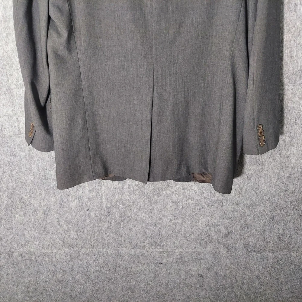 Burberry Men Blazer 42 Long 100% Wool Kingston 42L 3 Button Suit‎ Jacket USA